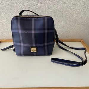NWT Dooney & Burke Plaid Pixie Crossbody, Small